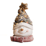 Star Snowman with LED Lights