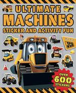 Ultimate Machines Sticker and Activity Fun by Little Bee Books