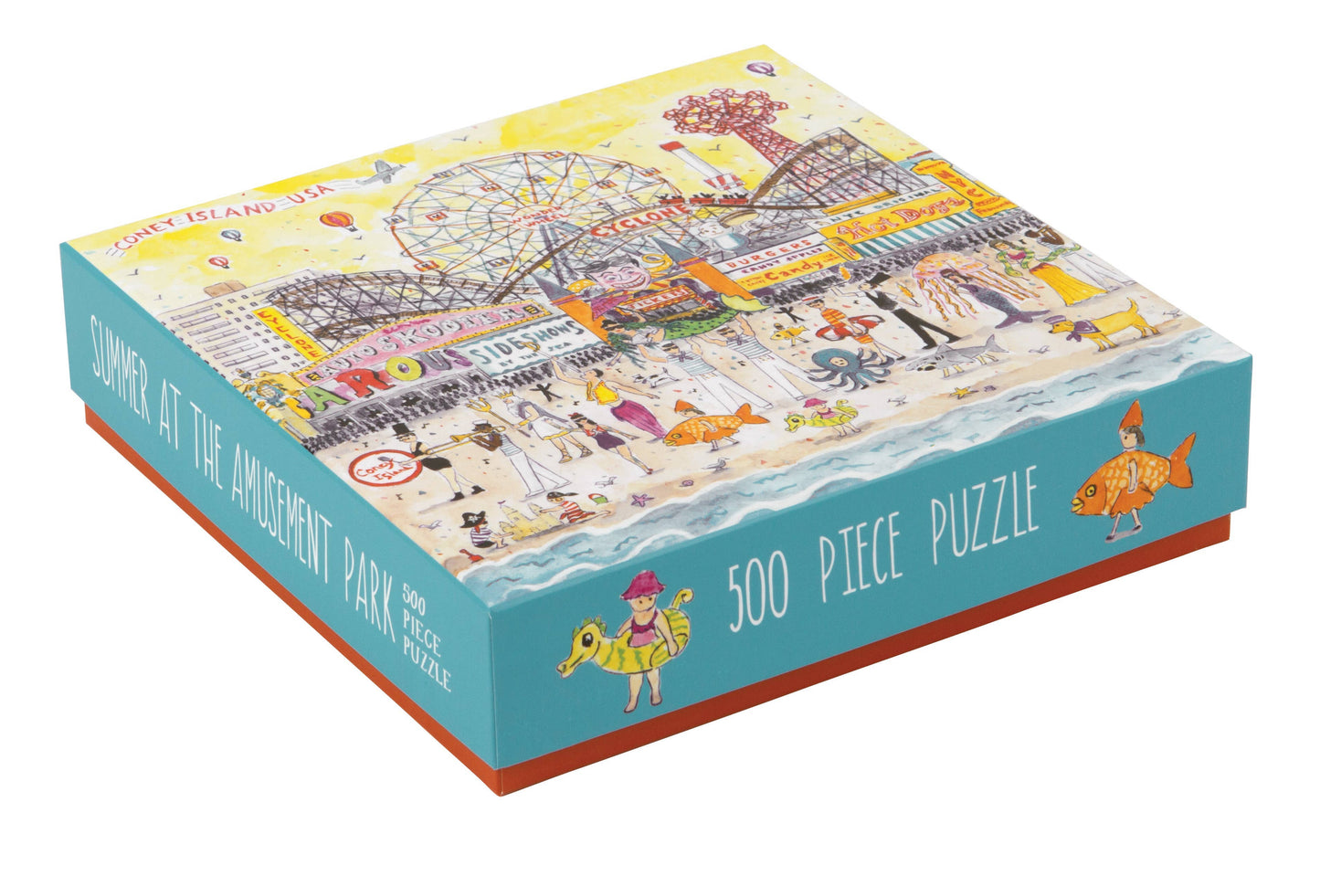 Michael Storrings Summer At The Amusement Park 500 pc Puzzle