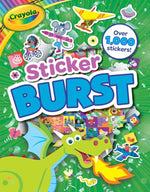 Crayola: Sticker Burst (A Crayola Sticker Activity Book for Kids) by BuzzPop