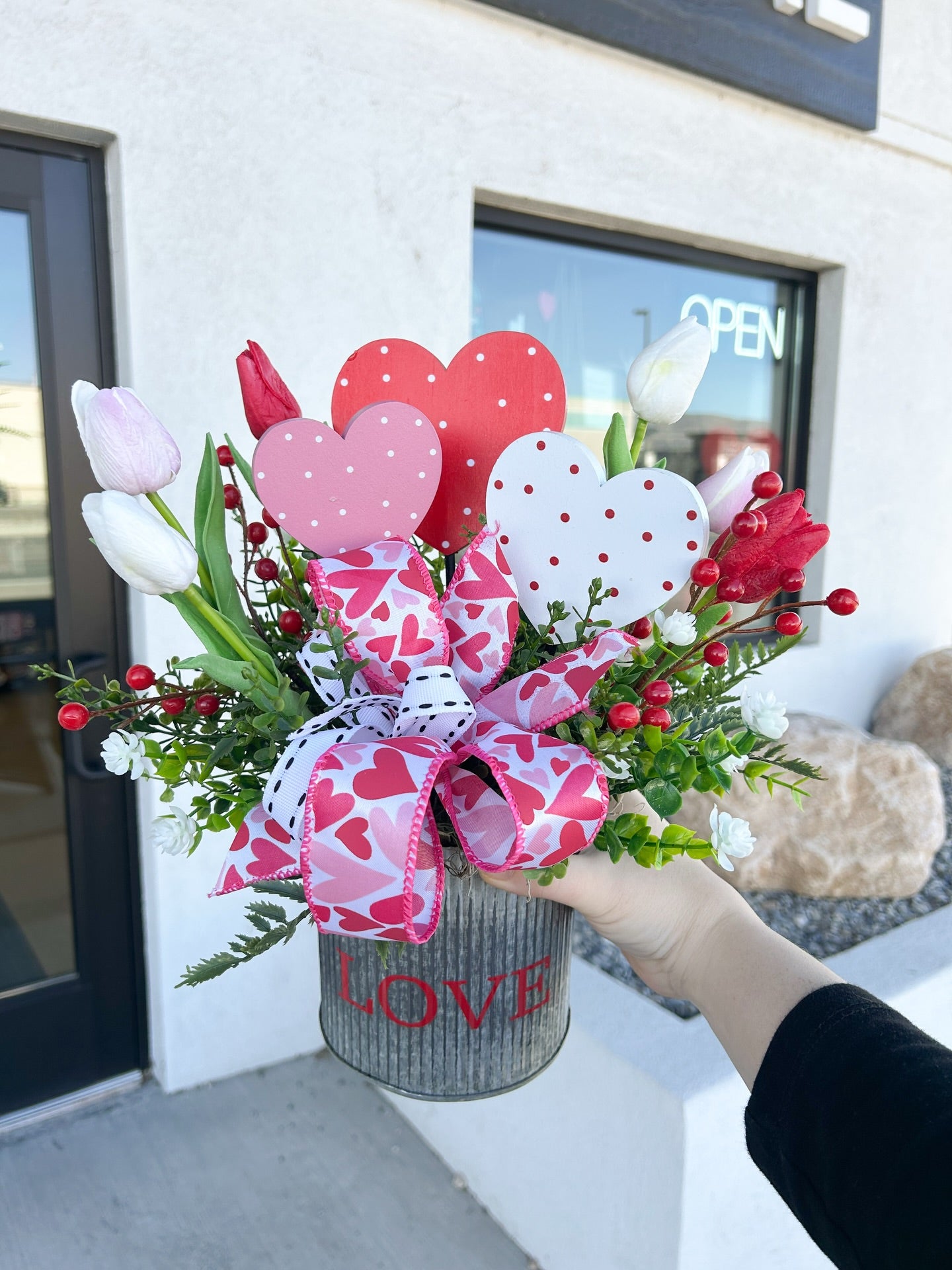 January- Silk Arrangment