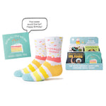 Kid’s Two Left Feet® It’s Yo Birthday Giftable Sock Cards AS