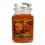 Cheerful Candle (24oz.) – Orange Cinnamon Clove
