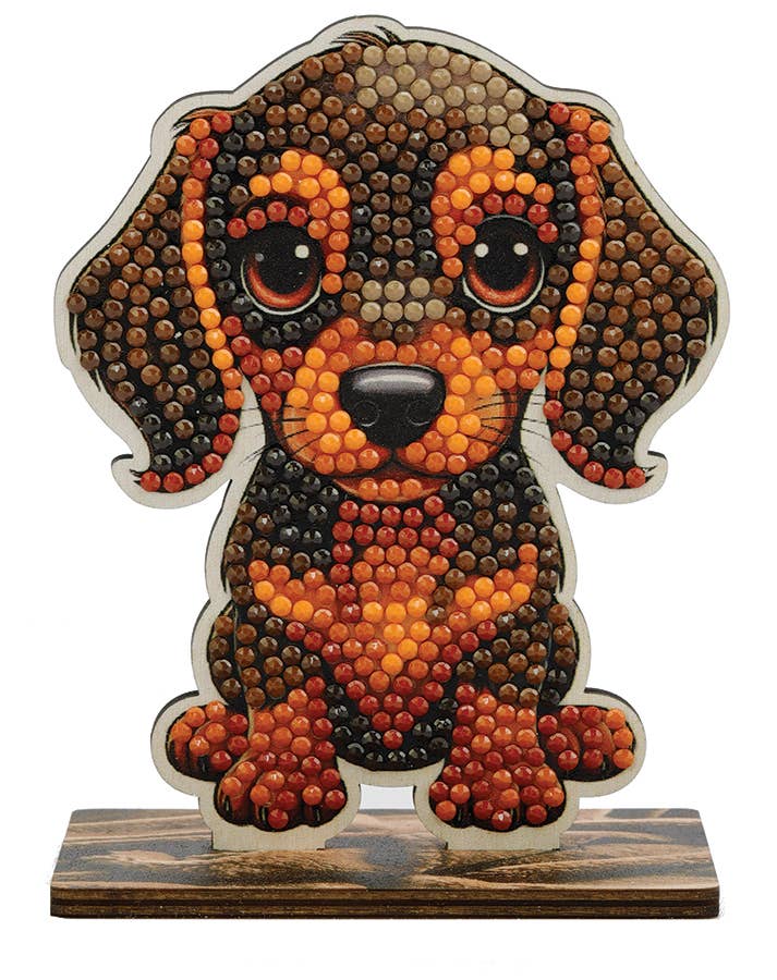 Puppy Diamond Painting Crystal Art Buddies Kit (single)