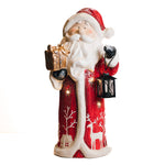 Red Santa with LED Lights