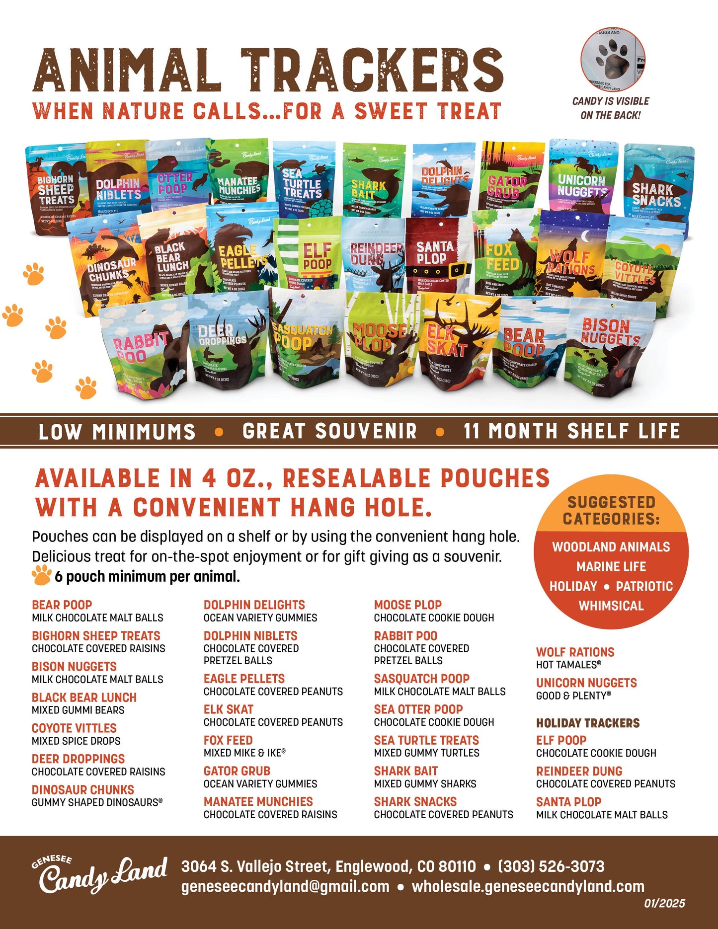 Gator Grub (Ocean Variety Gummies)