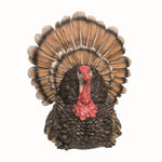 Resin 10.5 in. Harvest Tabletop Turkey Decor