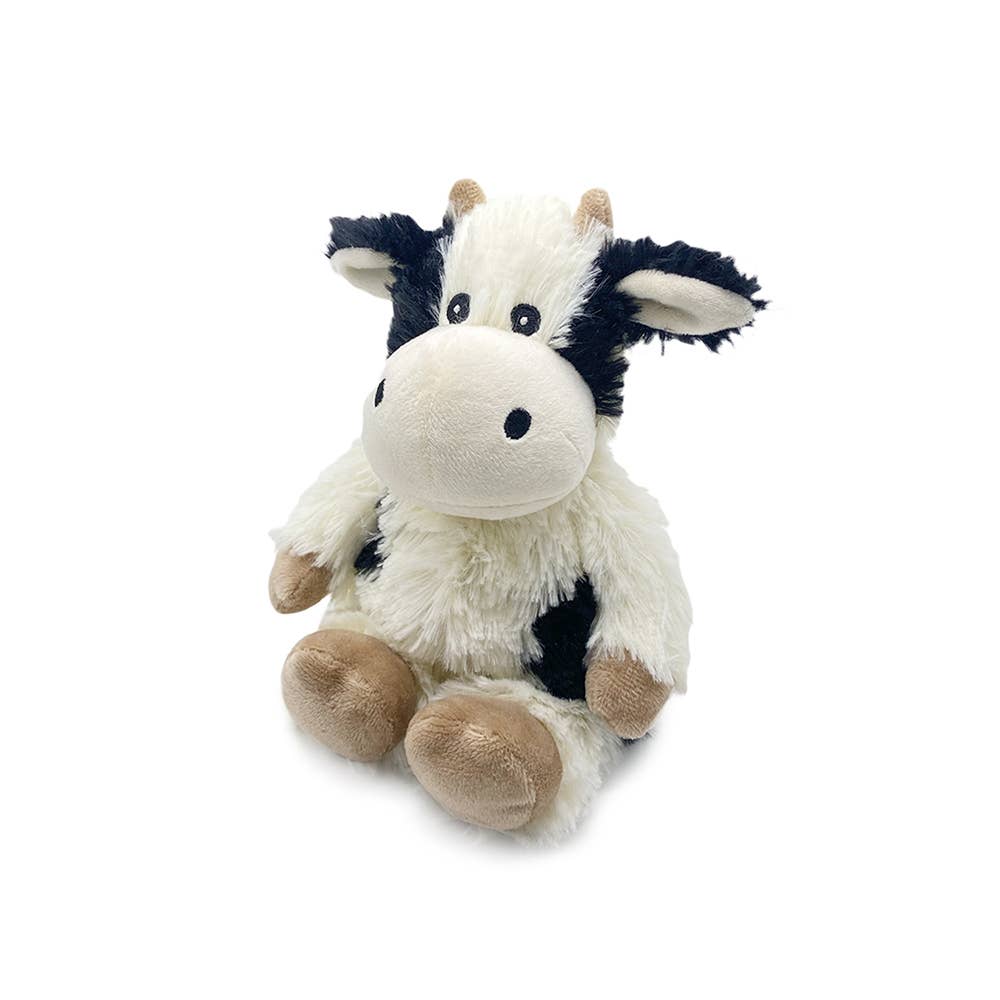 Black and White Cow Warmies Junior