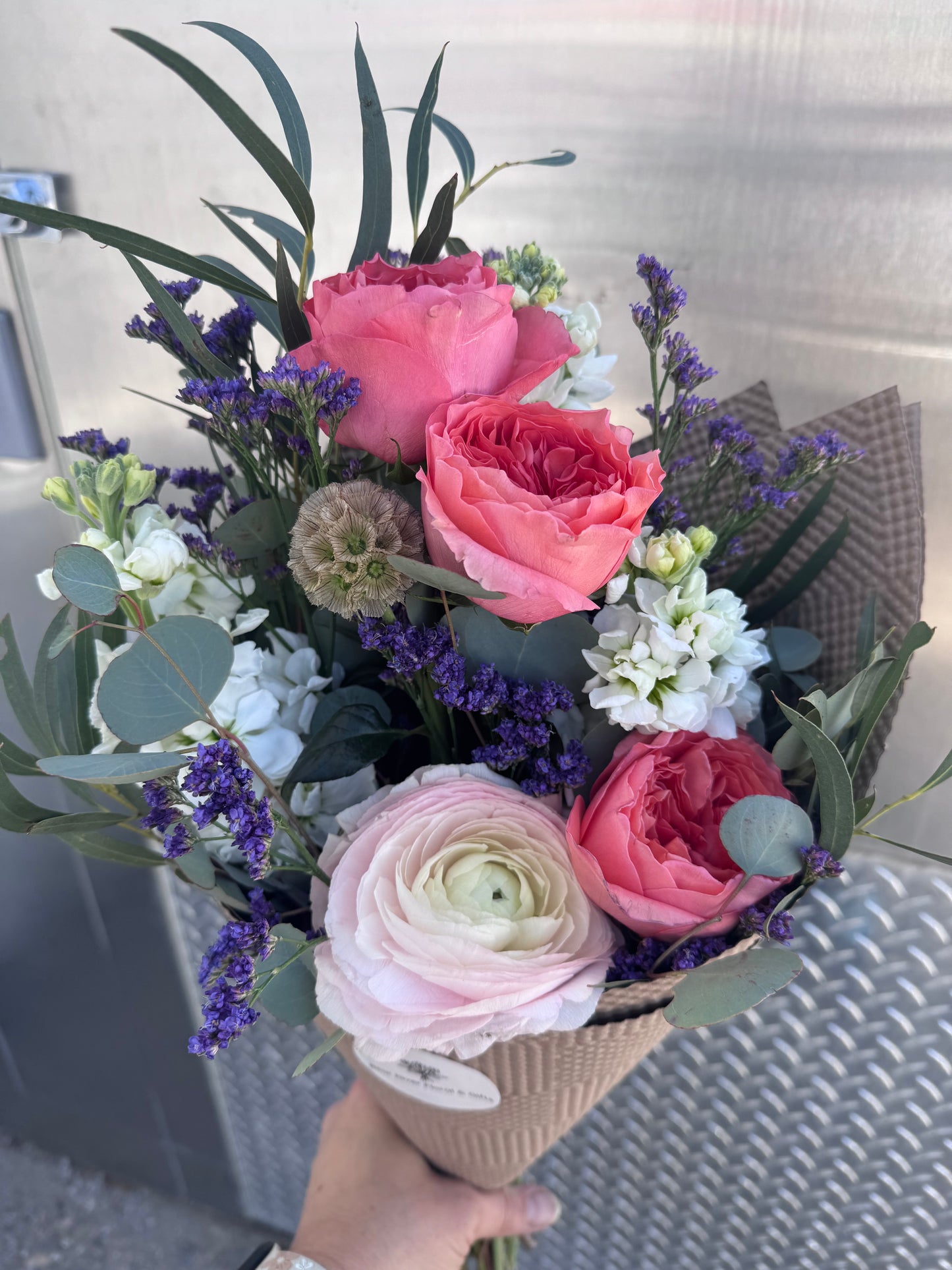 Fresh Open Wrapped Bouquet