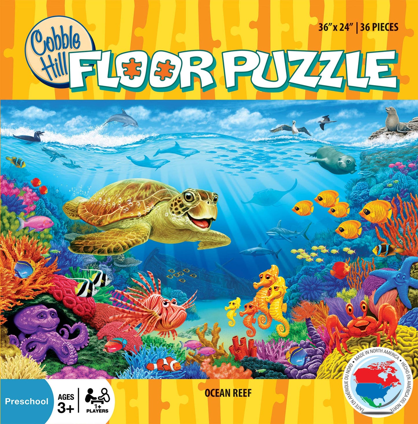 Ocean Reef 36pc floor puzzle