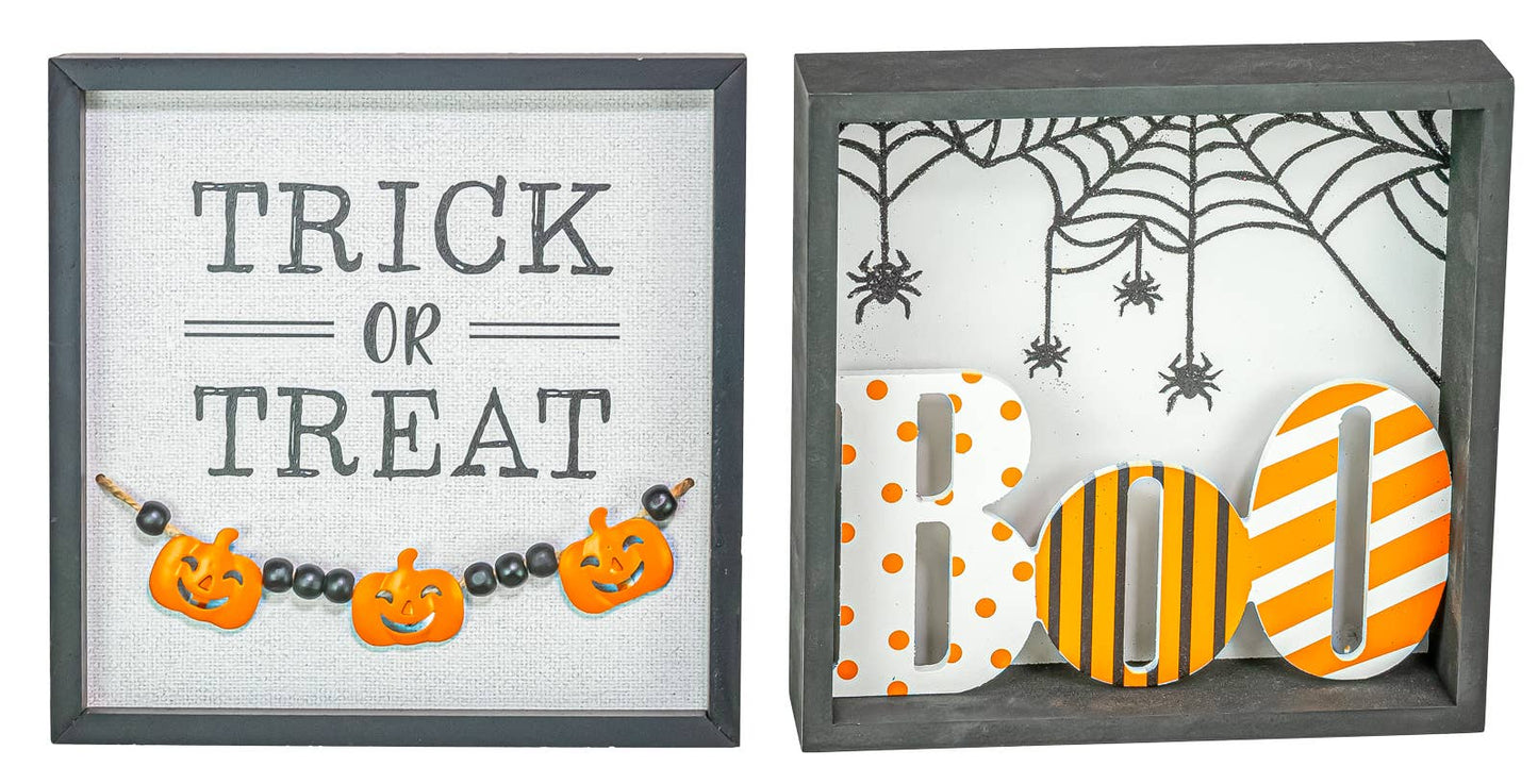 Halloween Tabletop Block Ast.