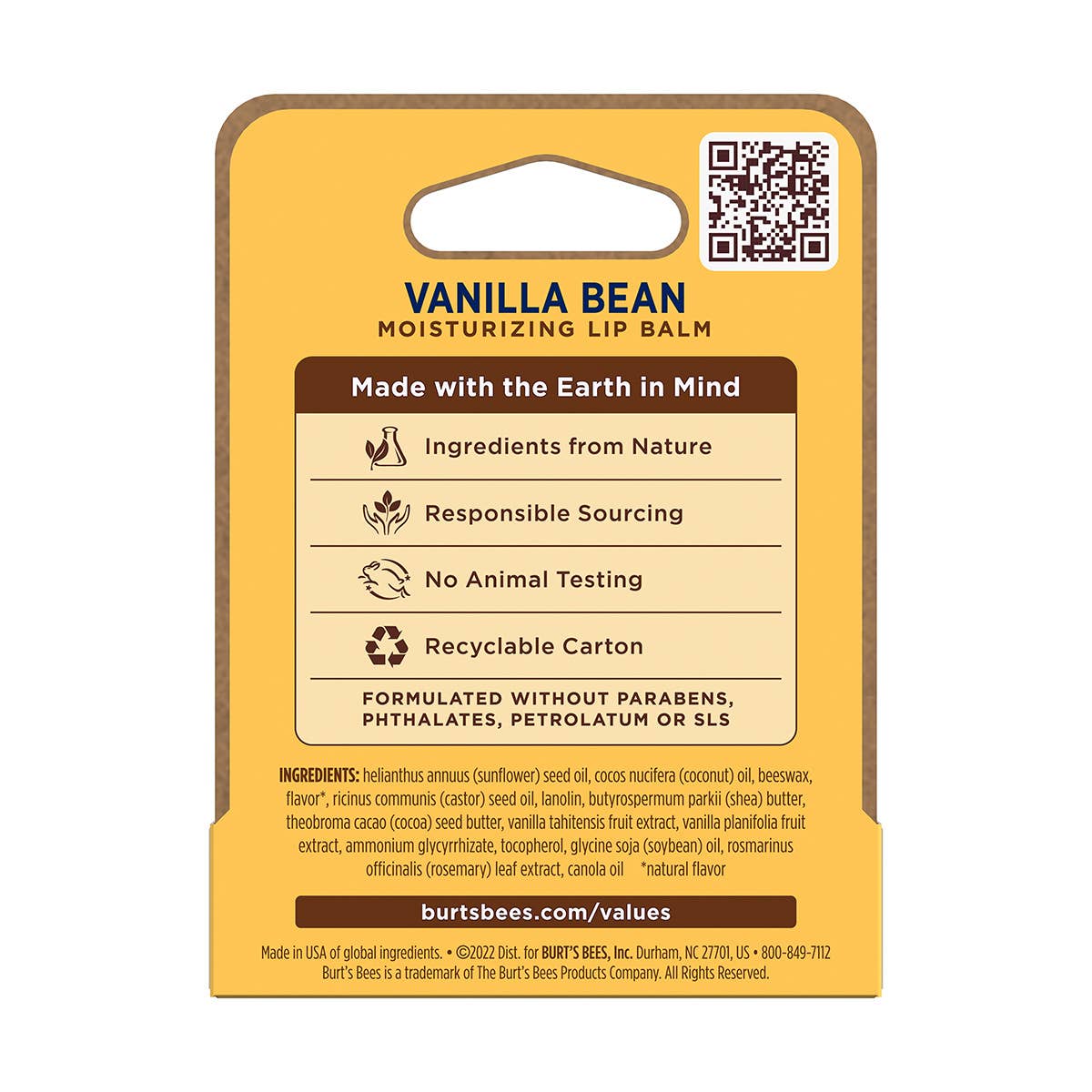 Assorted Moisturizing Lip Balms With Beeswax, 4 Count