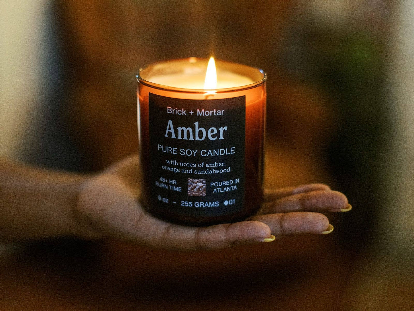 Amber Scented Candle