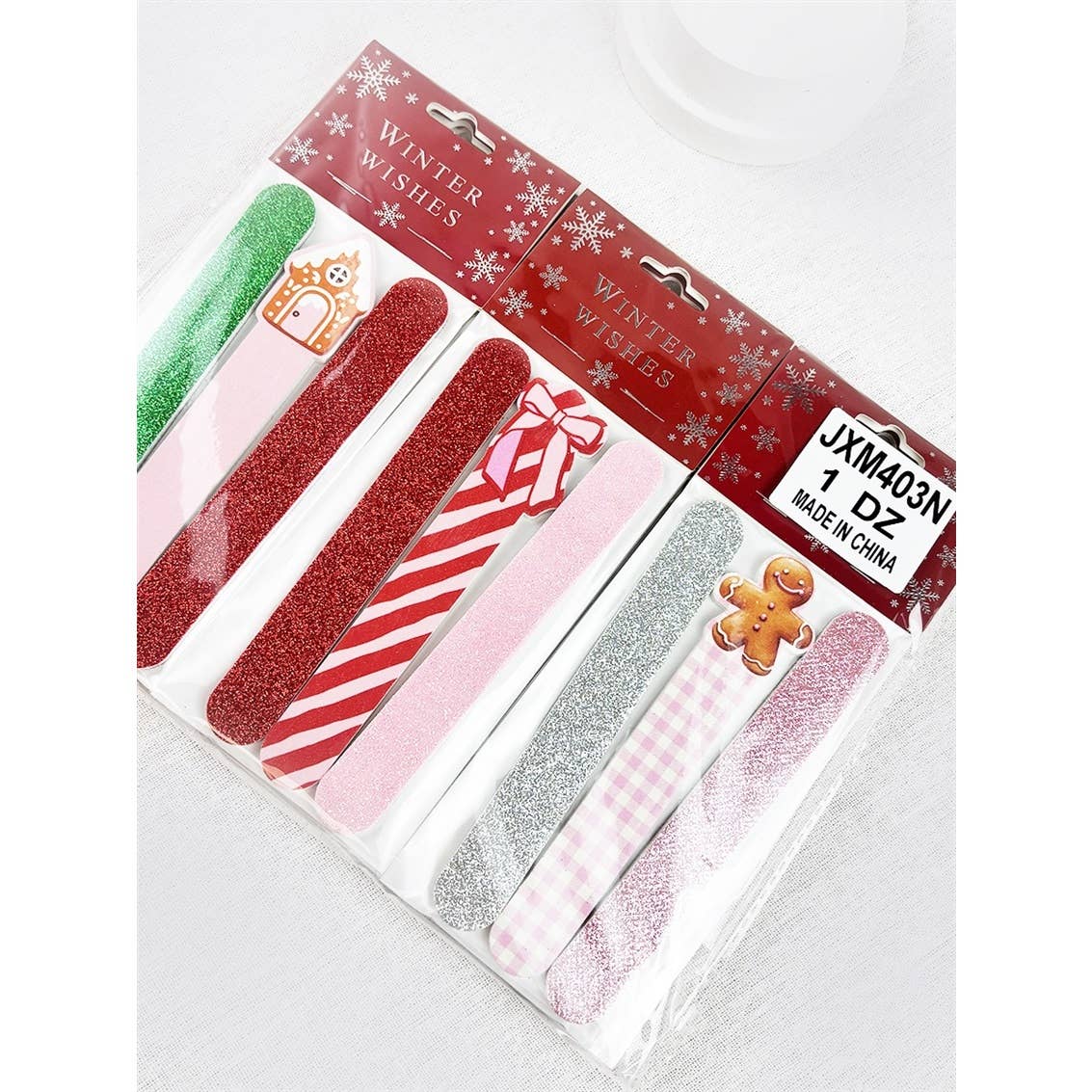 Christmas Theme Nail File Set
