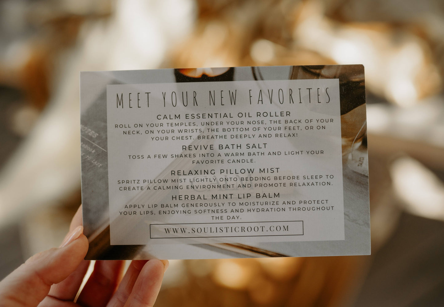 Relax Set, pillow mist, bath salt, calm rollar, lip balm