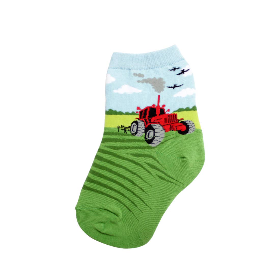 Children's Red Tractor Socks