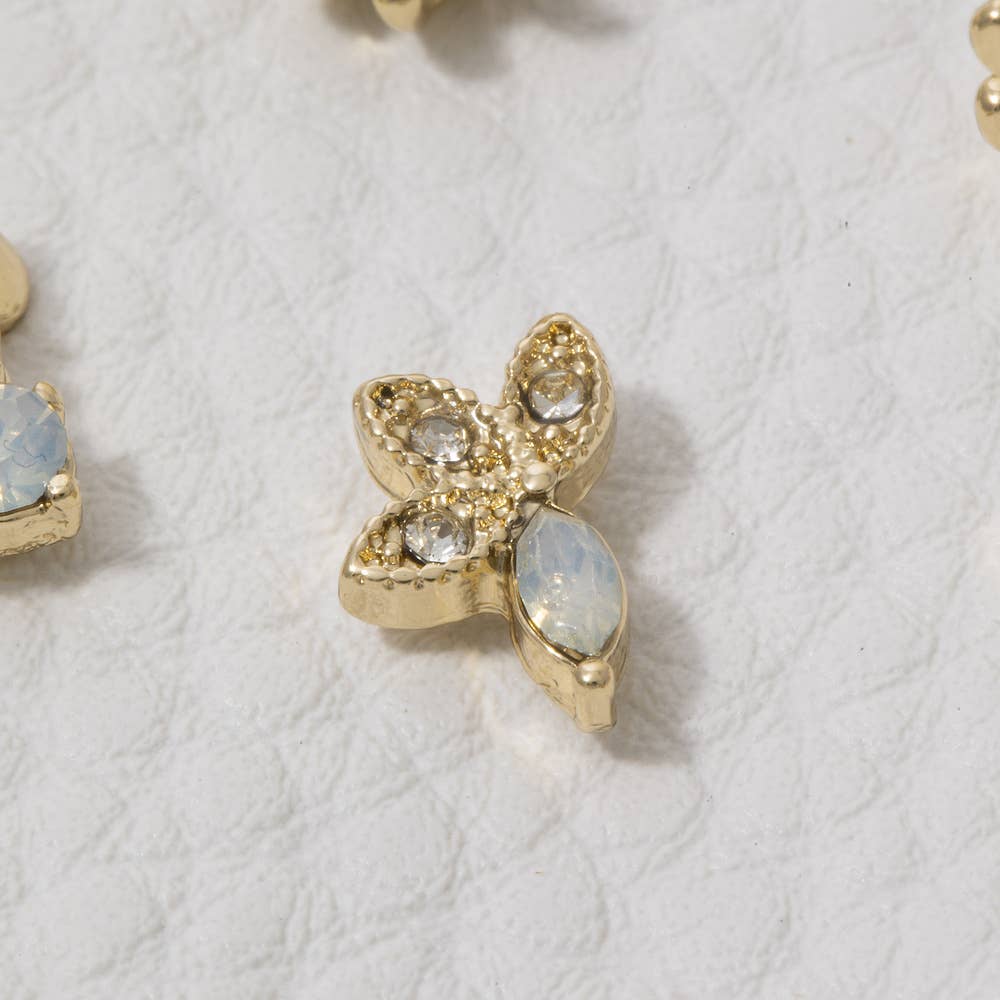 Assorted Stud Huggie And Drop Earring Set