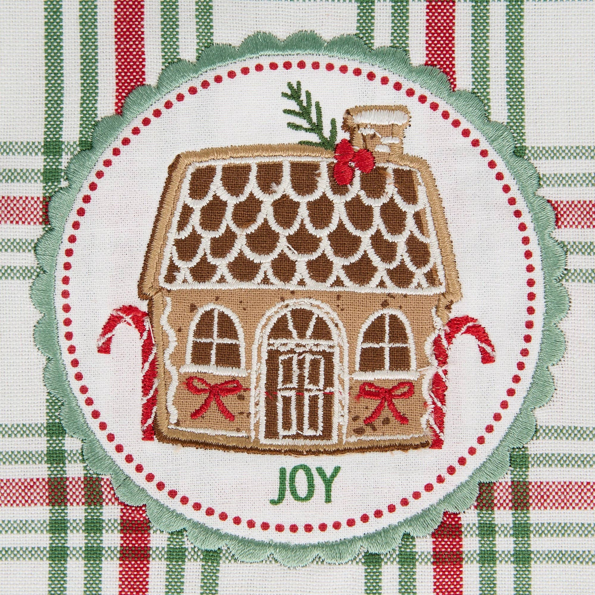 Gingerbread Houses Embellished Dishtowels Mixed Dozen