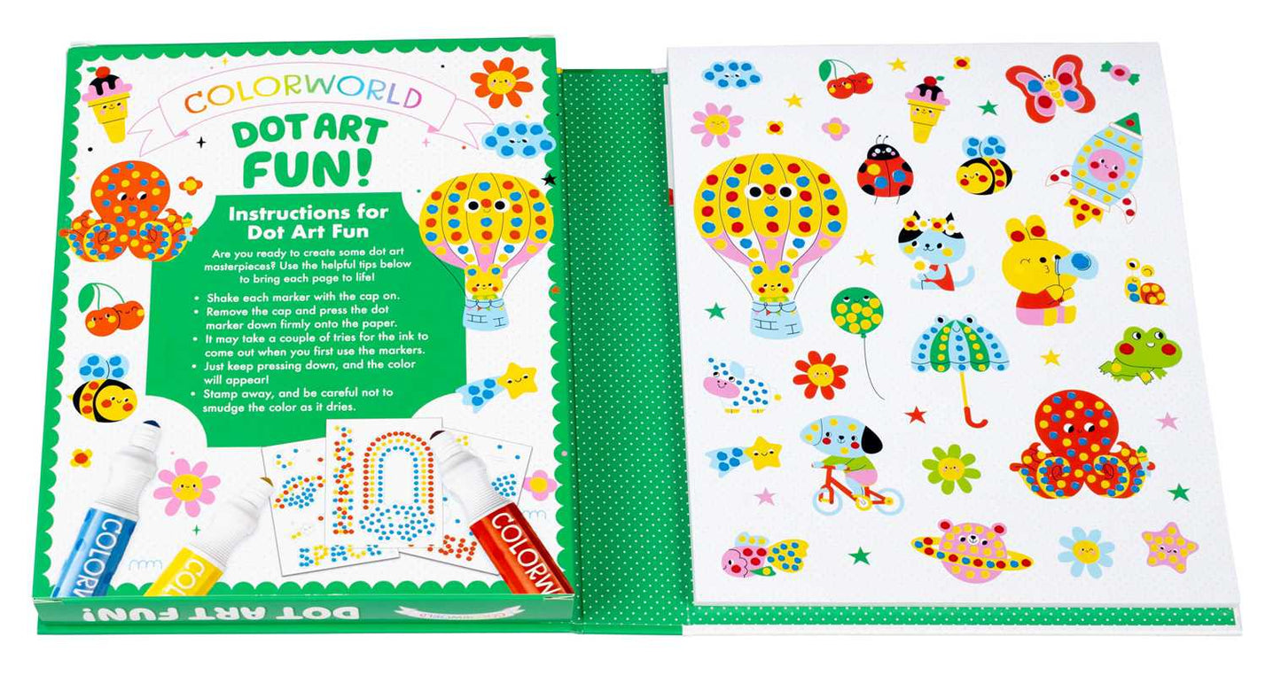 ColorWorld: Dot Art Fun! by Editors of Silver Dolphin Books