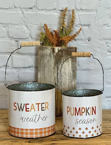 Sweater Weather Buckets