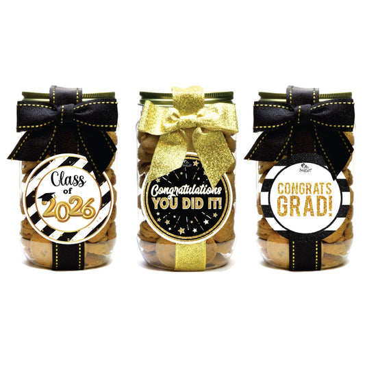 Cookie Jars - Graduation Asst #1 - Pint