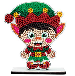 Holiday Crystal Art Buddies Display (30 Units)