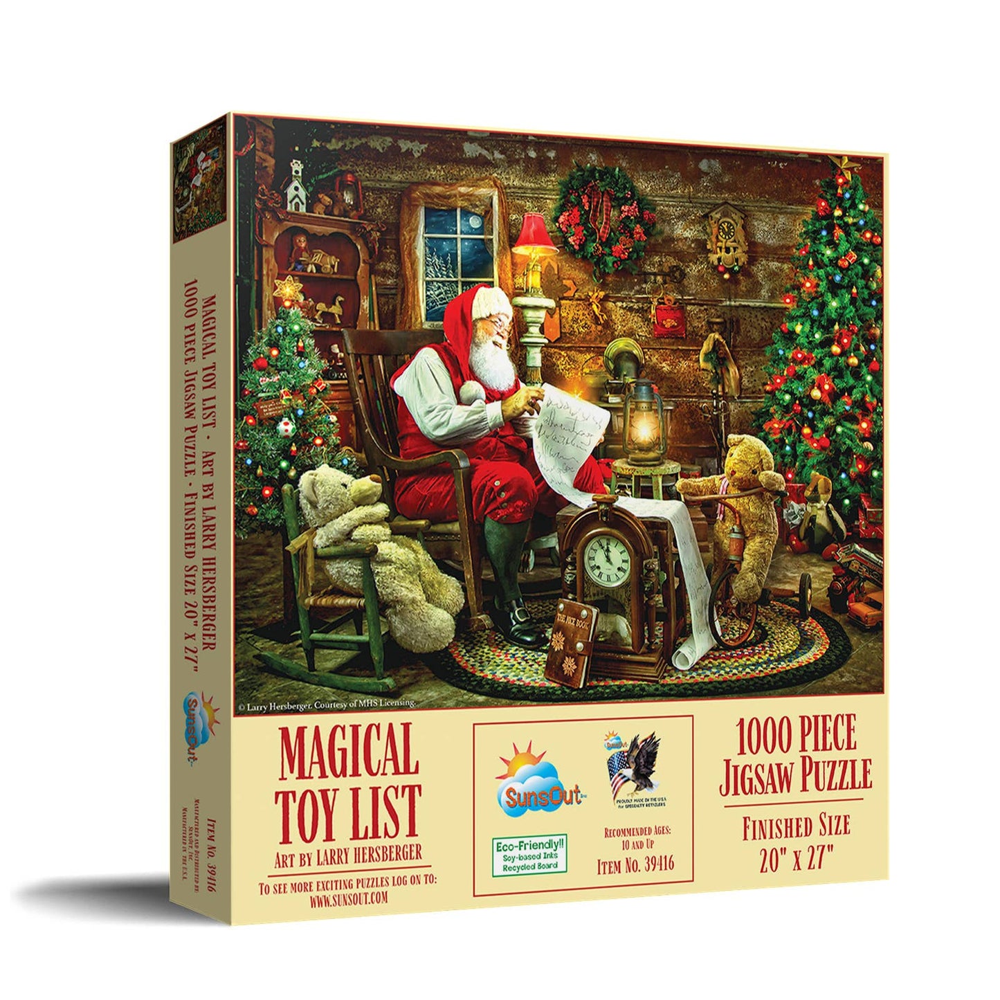 0738 Magical Toy List 1000 pc Puzzle
