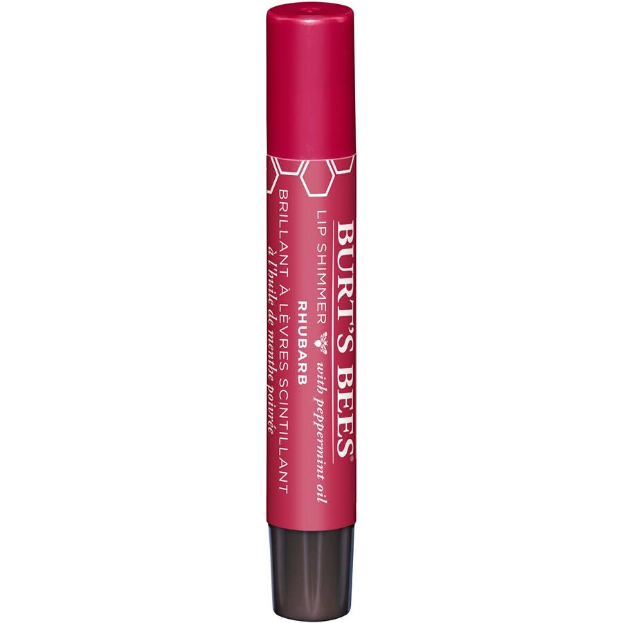 Rhubarb Moisturizing Lip Shimmer With Beeswax & Vitamin E
