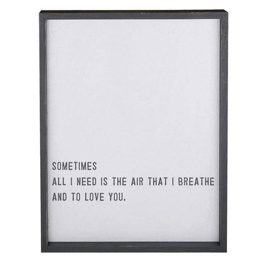 Face to Face Cadet Word Board - All I Need