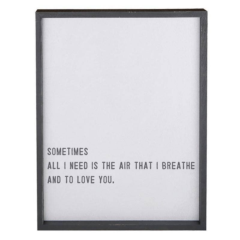 Assorted Wood Quote Signs