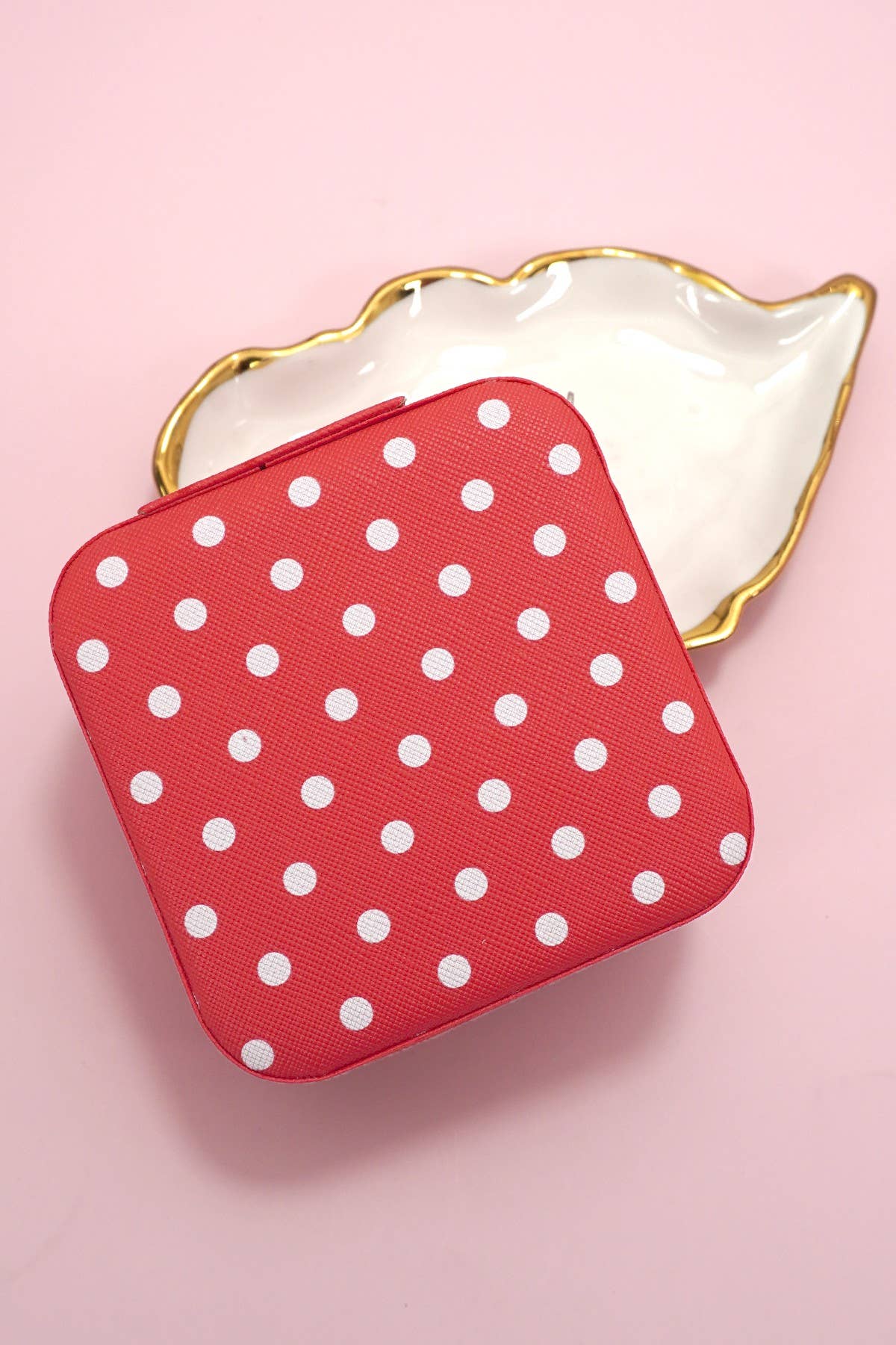 DESIGNED JEWELRY ORGANIZER TRAVEL BOX CASE | 40P566