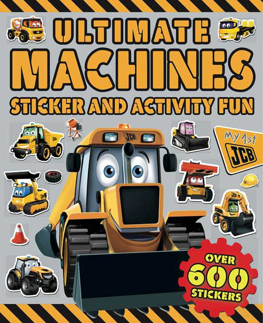 Ultimate Machines Sticker and Activity Fun by Little Bee Books