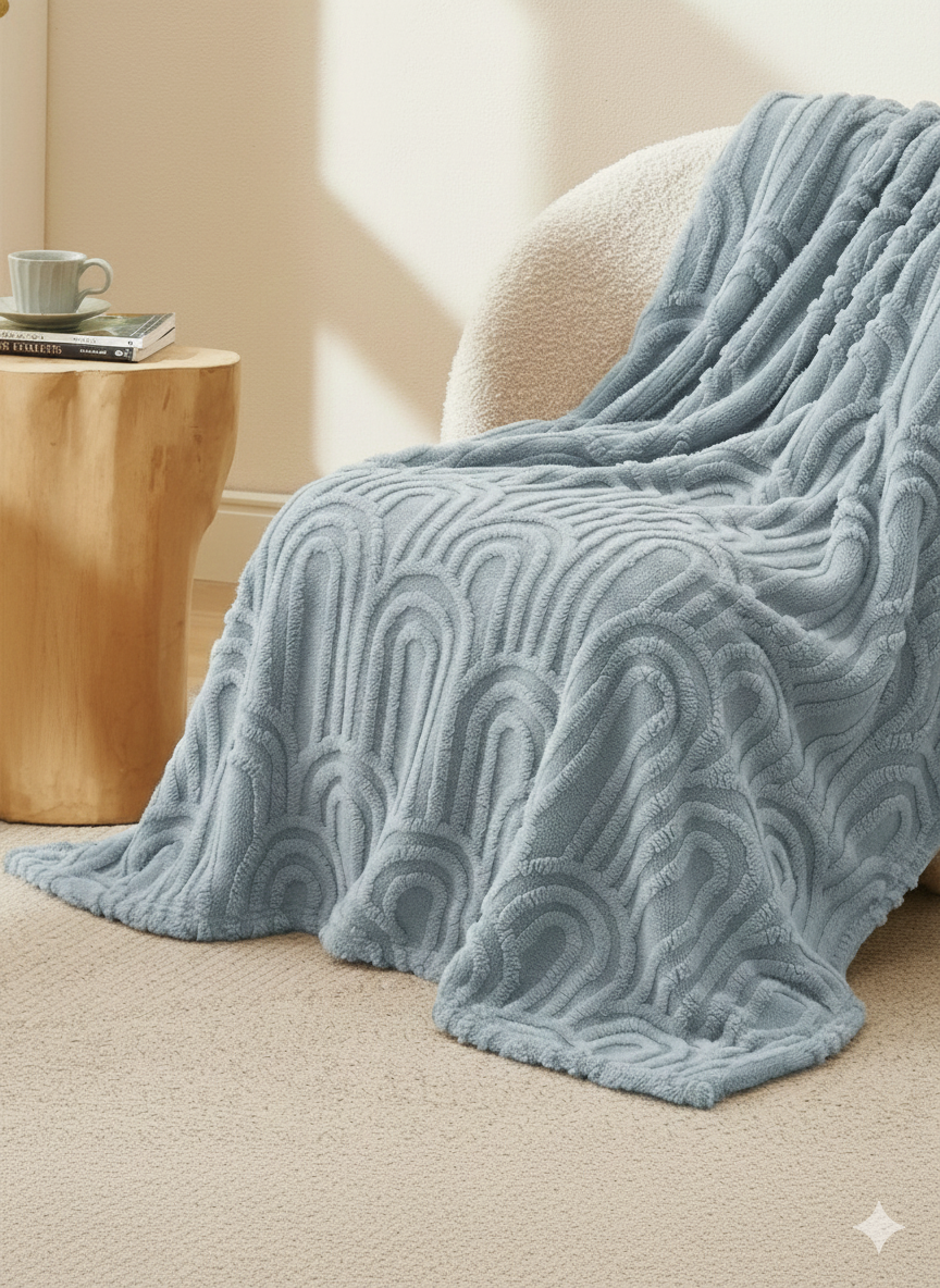 Cozy Home Taffeta Fleece Blanket 130x150cm Single Layer