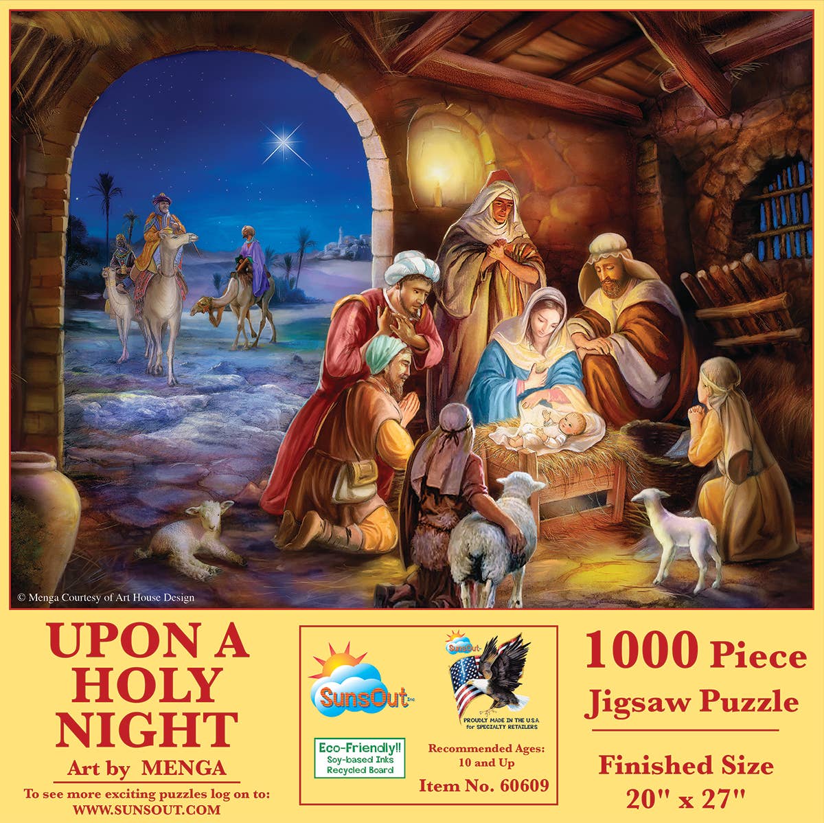 1236 On A Holy Nght 1000 PC Puzzle