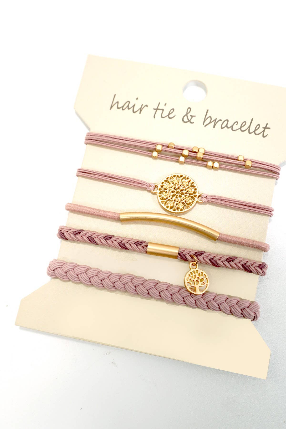 BOHO DUAL FUNCTION KNOT BRACELET HAIR TIES | 40BH100
