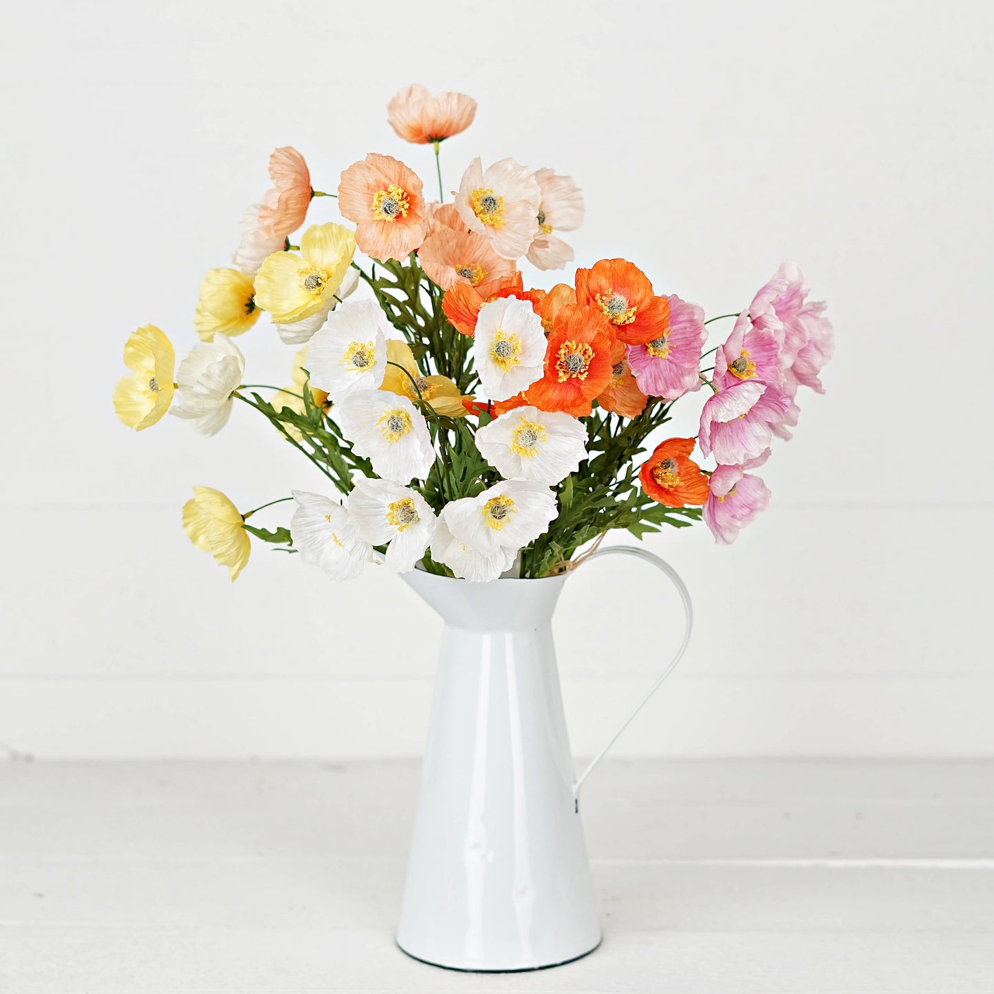 Wrinkle Poppy Bush-Orange-