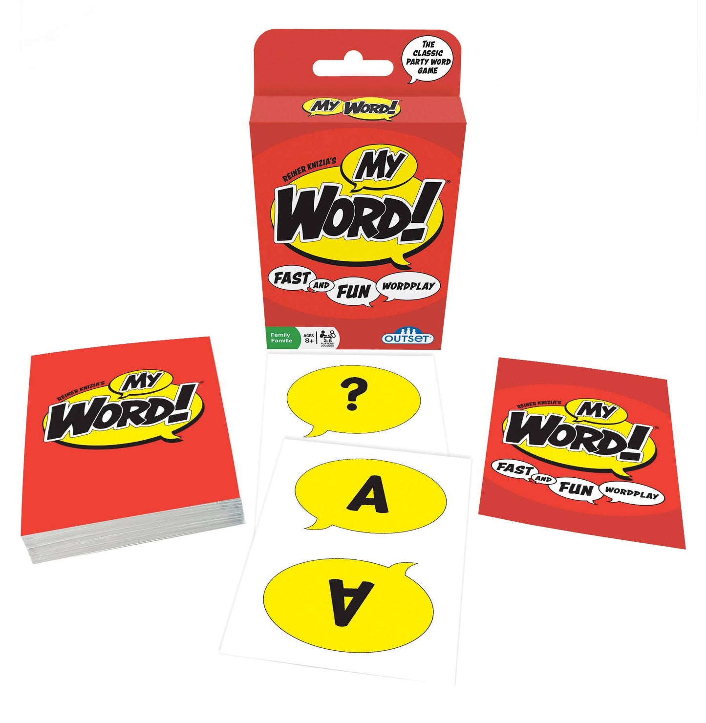 My Word! – The Fast-Paced Word Spotting Card Game!