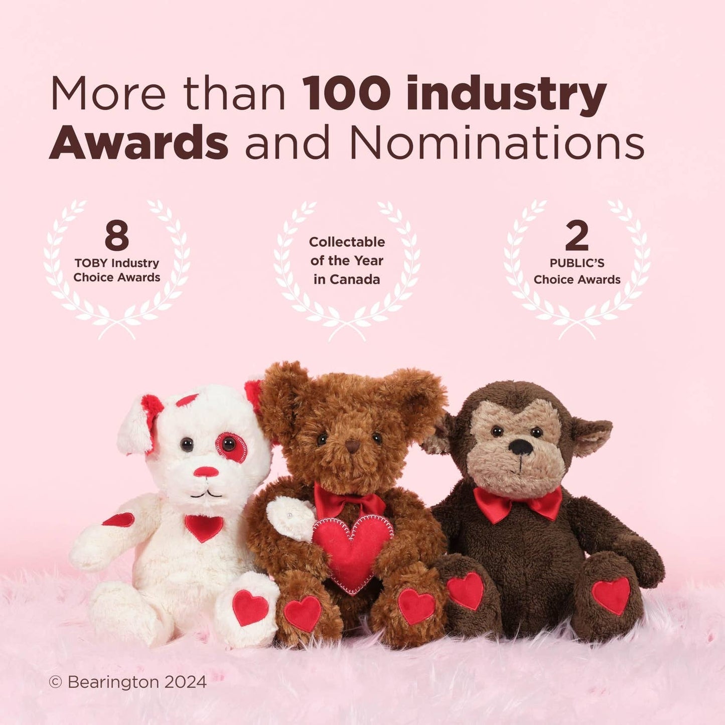 I Love You More Valentines Teddy Bear