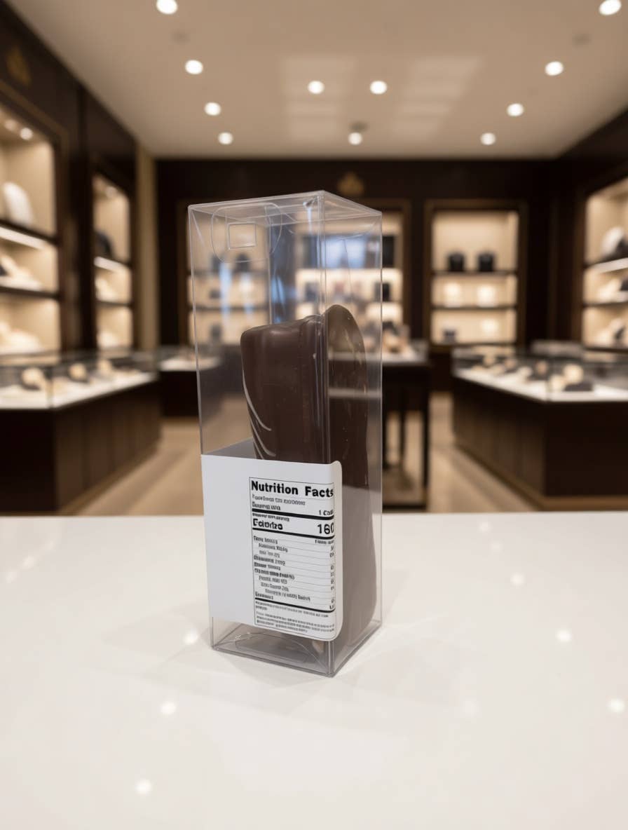 Chocolate Dipped Giant Swiss Roll