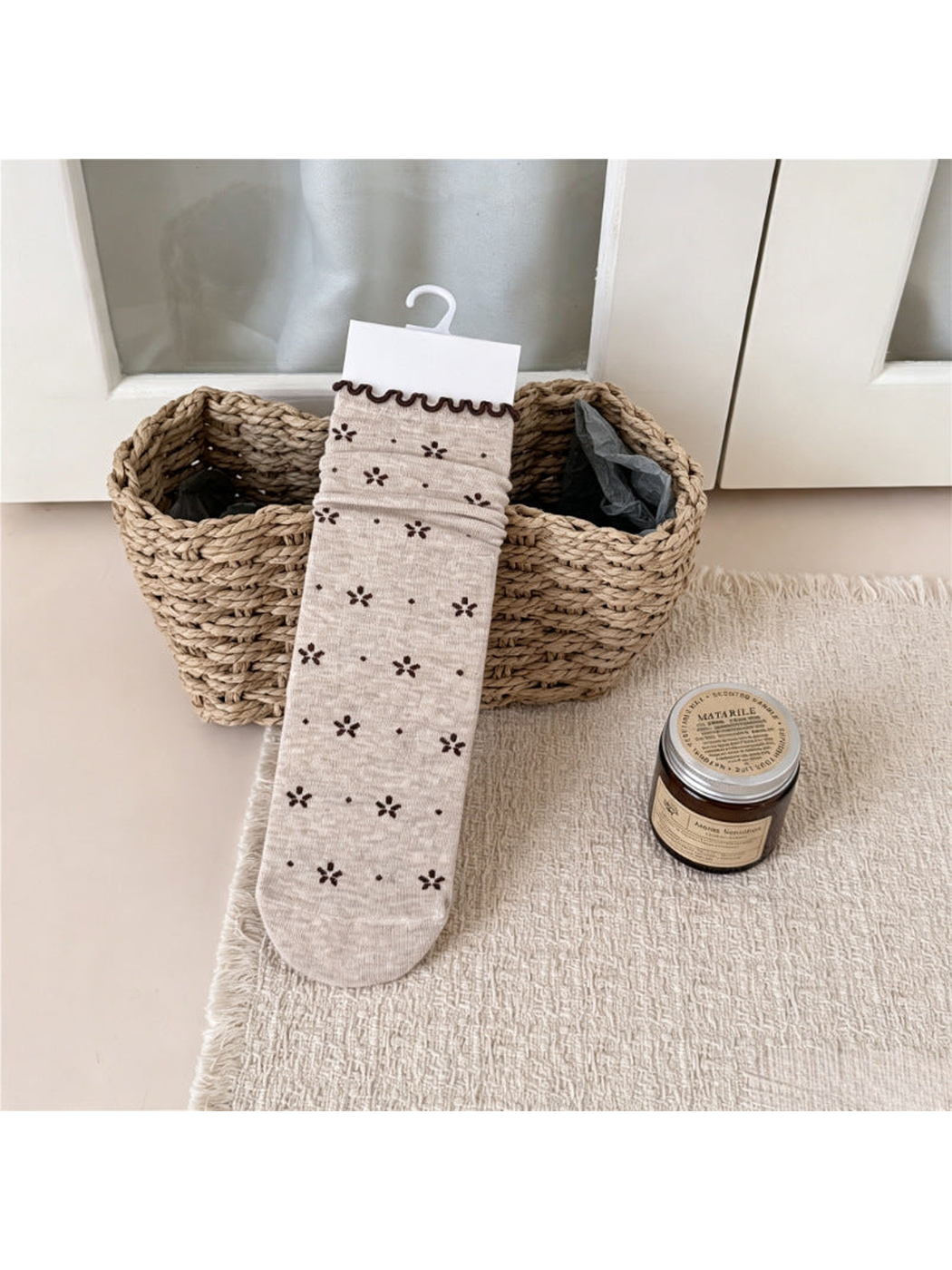 Rufia - Ruffled Edge Crew Socks