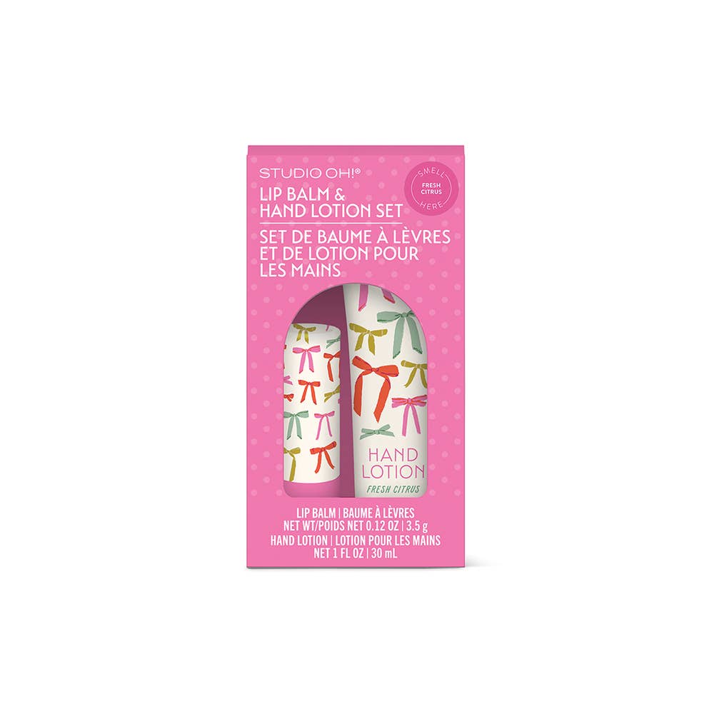 Lip Balm & Hand Lotion Set- Variety
