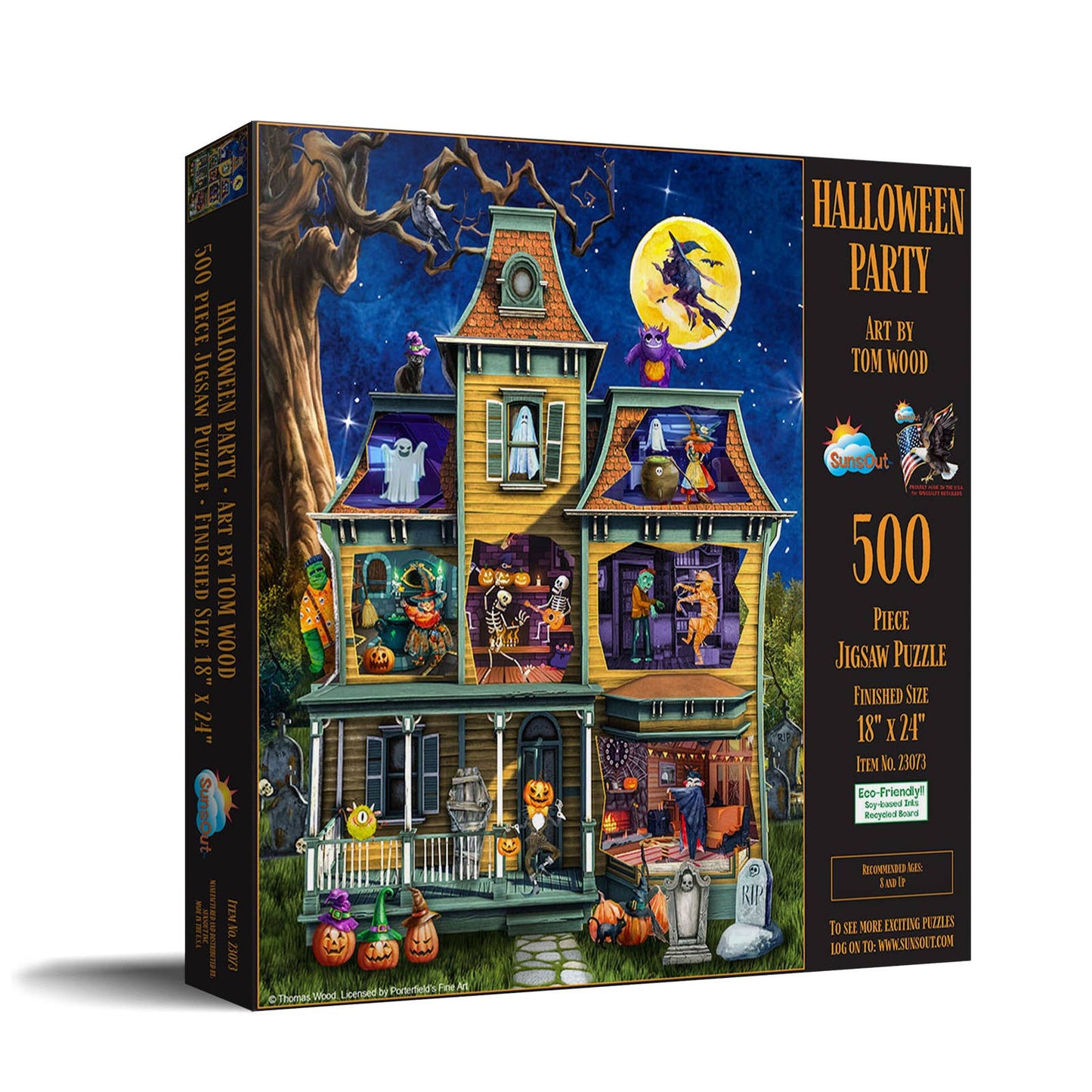 0512 Halloween Party 500 pc Puzzle