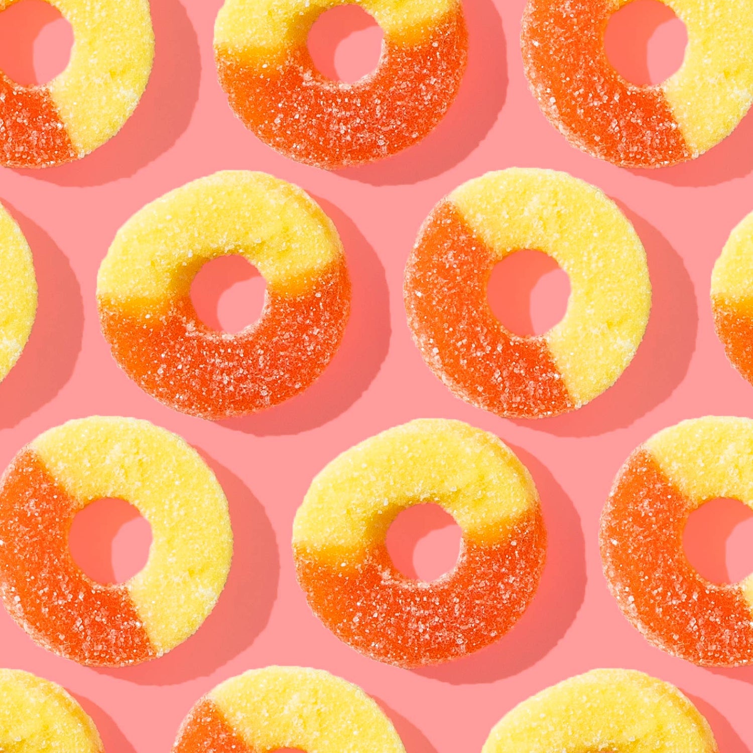 Gummi Peach Rings
