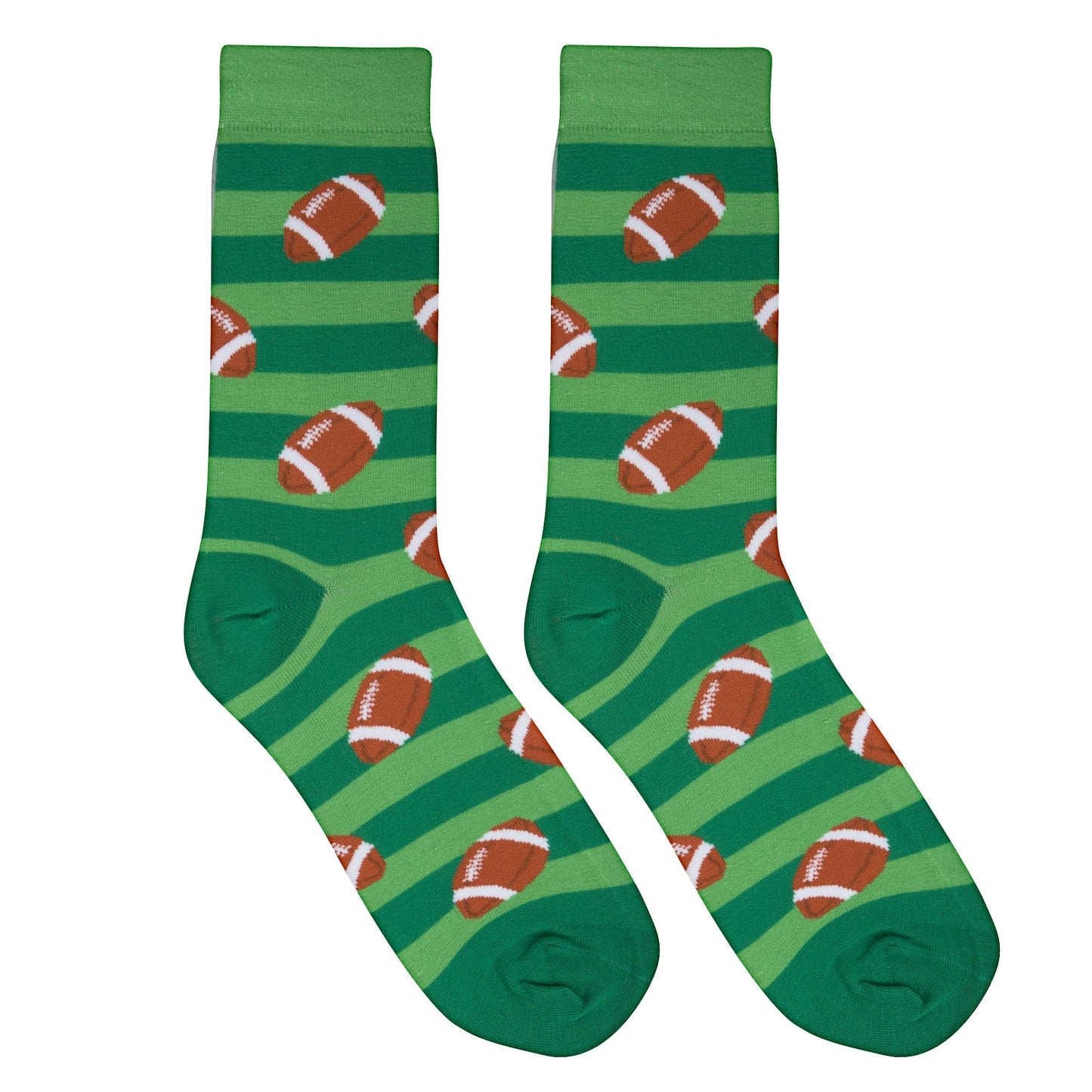 Crazy Socks - Mens Crew - Football