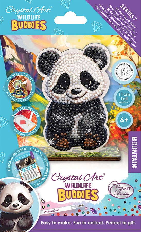 Baby Panda Diamond Painting Crystal Art Buddies Kit (single)