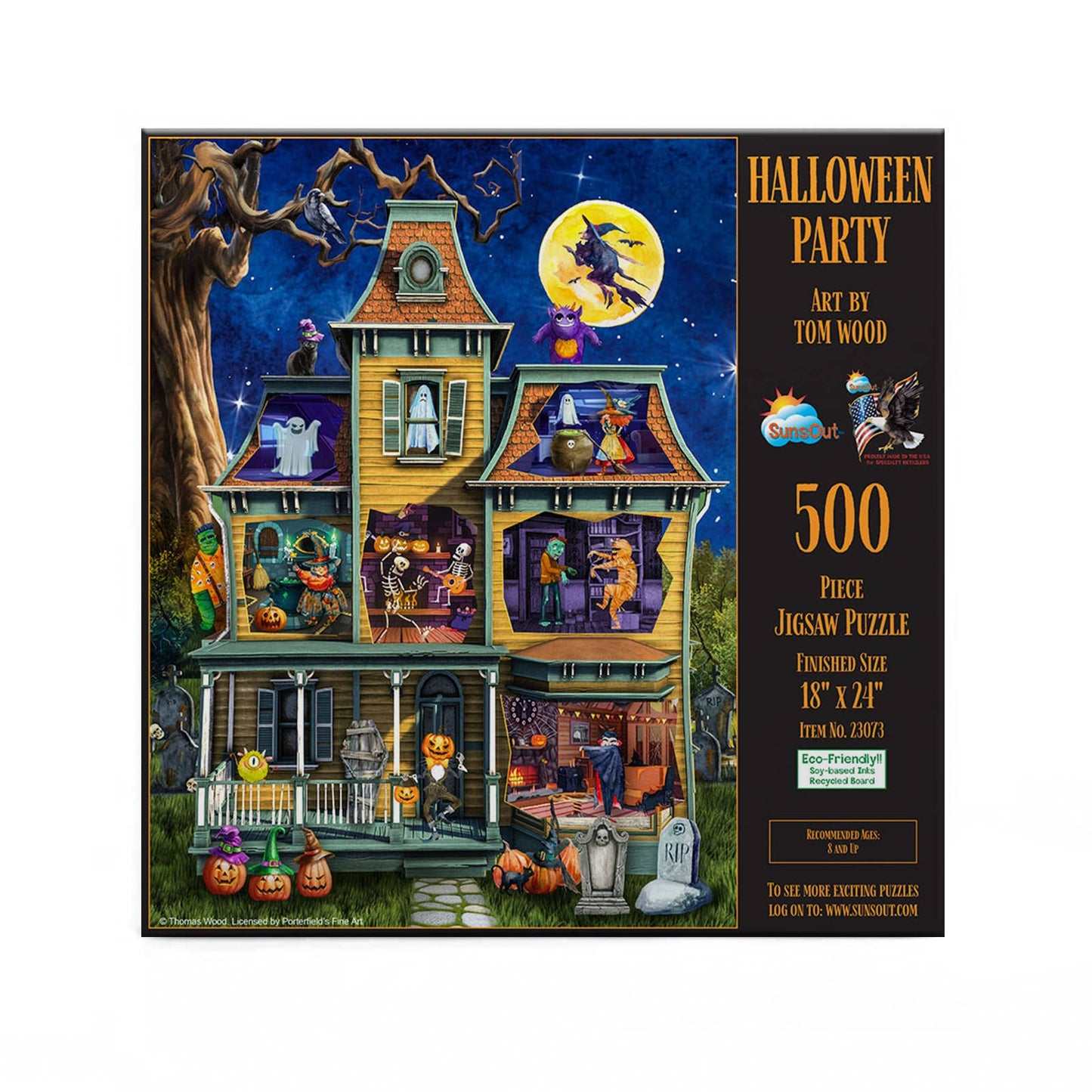 0512 Halloween Party 500 pc Puzzle