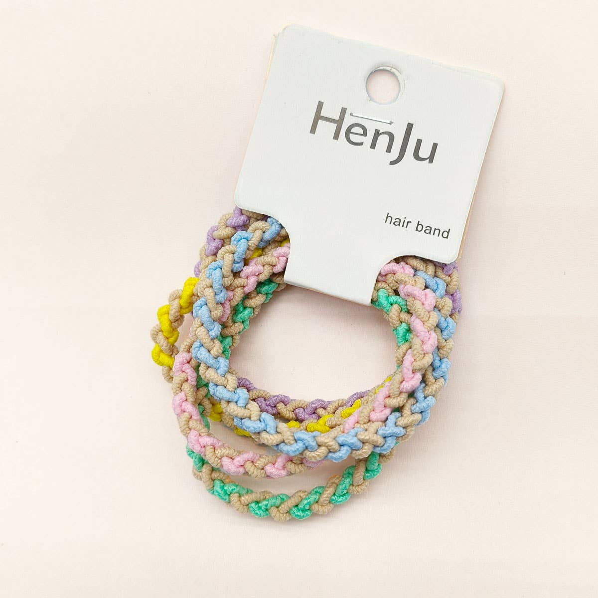 Candy Color Twisted Hair Ties , Cute Rubber Bands- CWAHA0339