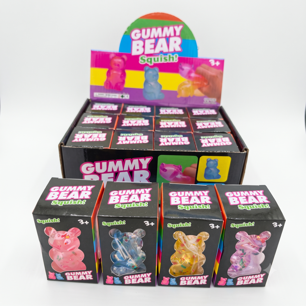 Christmas Gummy Bear Maltose Squishy Sensory Fidget Toy