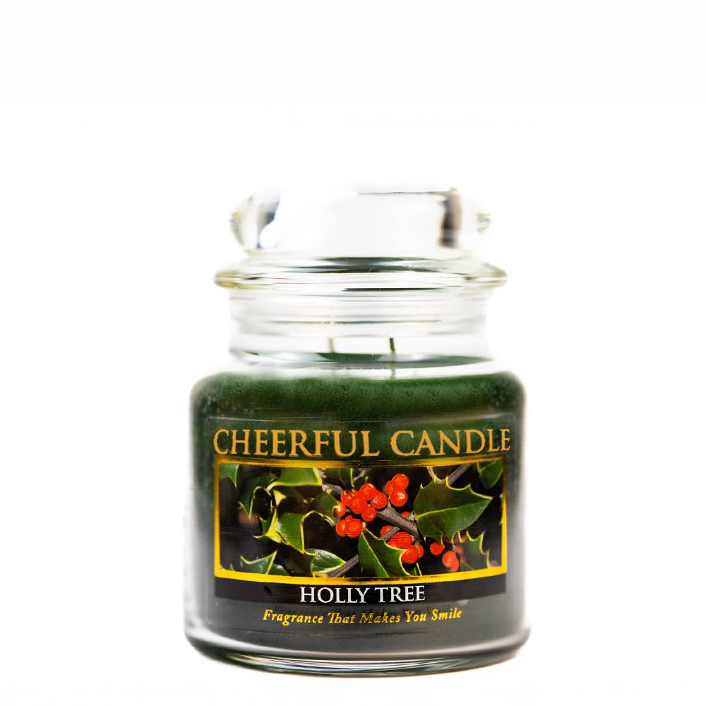 Cheerful Candle (16oz.) – Holly Tree