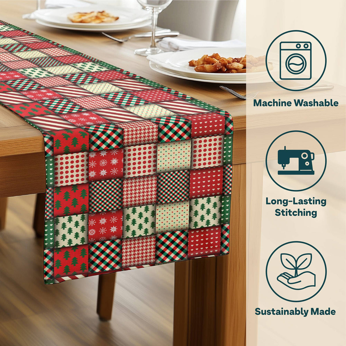 Christmas Quilt Table Runner